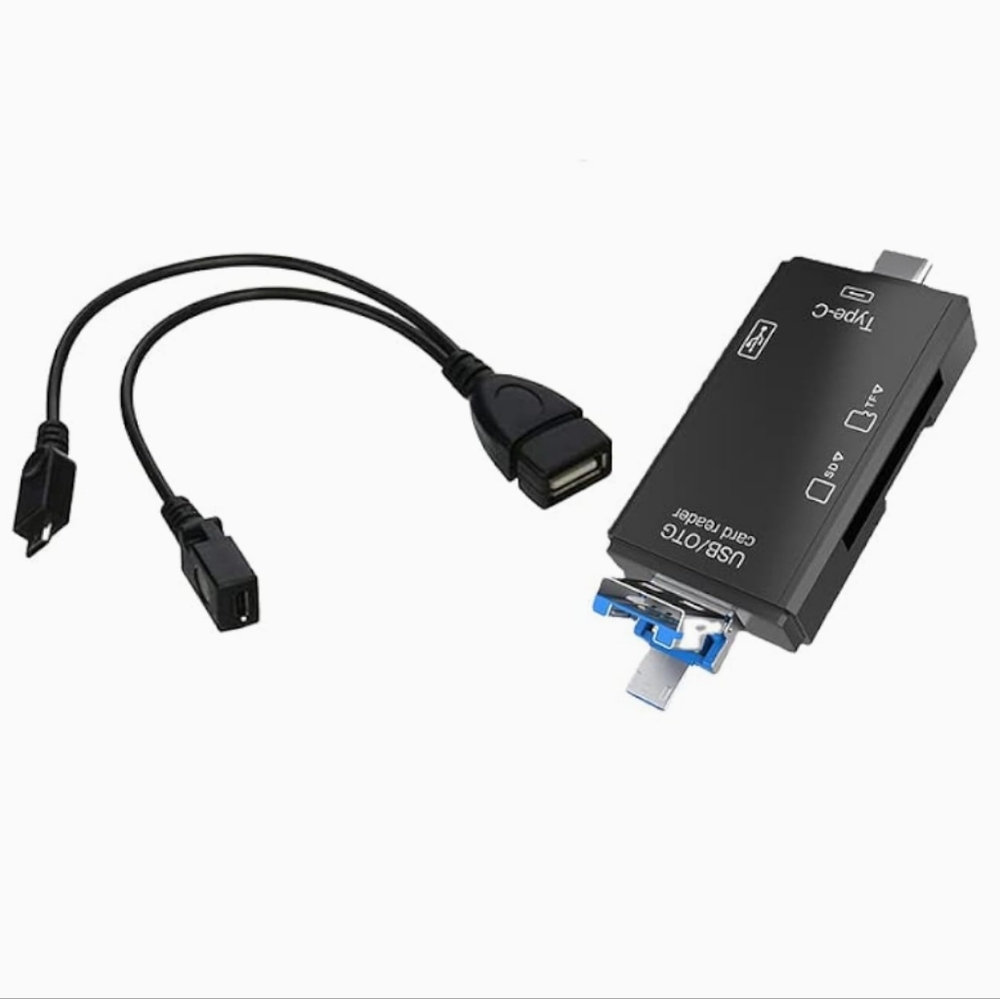 Storage Expansion for Fire TV Stick, Samsung, SD Card Reader File Transfer Kit
